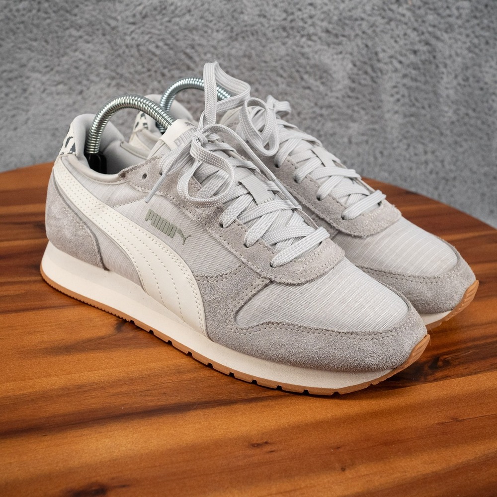 Puma ST Miler Women's Size 8.5 Sneakers, White Feather Gray
